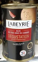Bloc de foie gras de canard Dégustation notes d'Armagnac