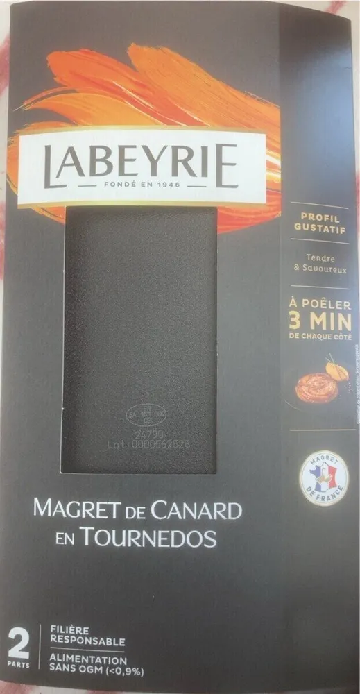 Magret de canard en tournedos