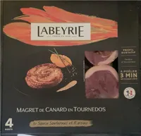 Magret de canard en tournedos
