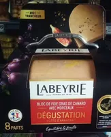 Bloc de foie gras de canard avec morceaux Dégustation notes d'Armagnac