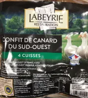 Confit de canard du sud-ouest
