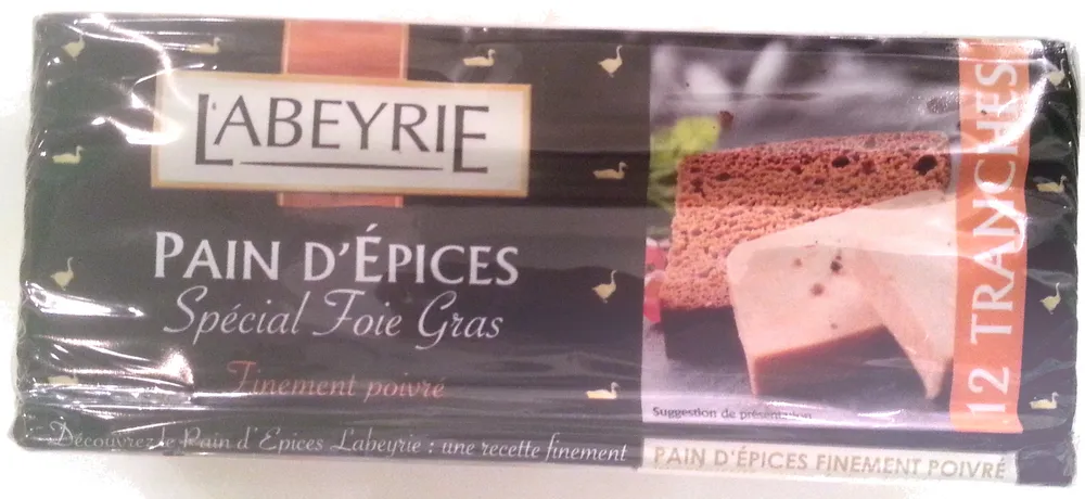 Pain d'épices Spécial Foie Gras