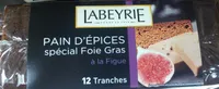 Pain d'épices spécial foie gras à la figue