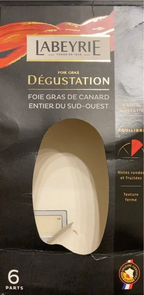 Foie gras de canard entier du Sud-Ouest