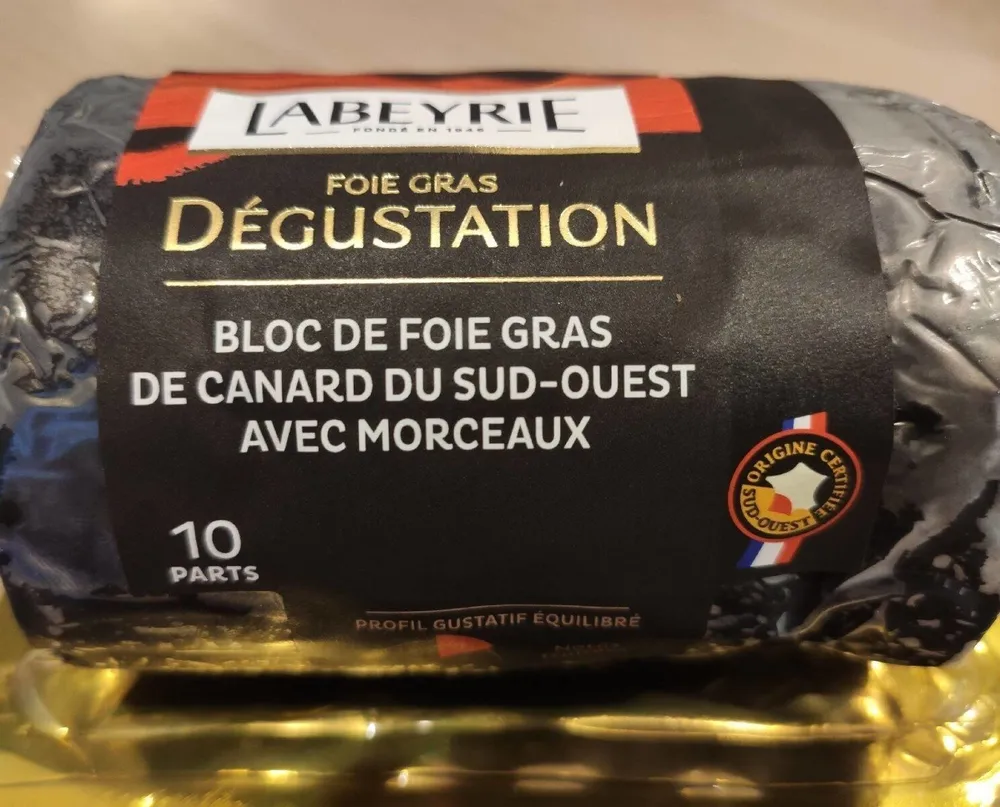 Labeyrie foie gras Dégustation