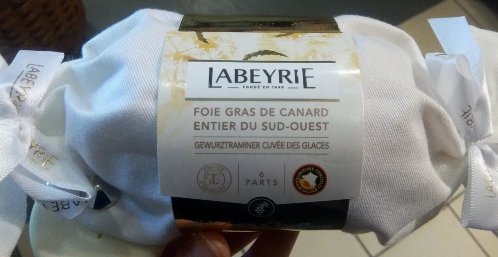 Foie Gras de canard entier du Sud-Ouest