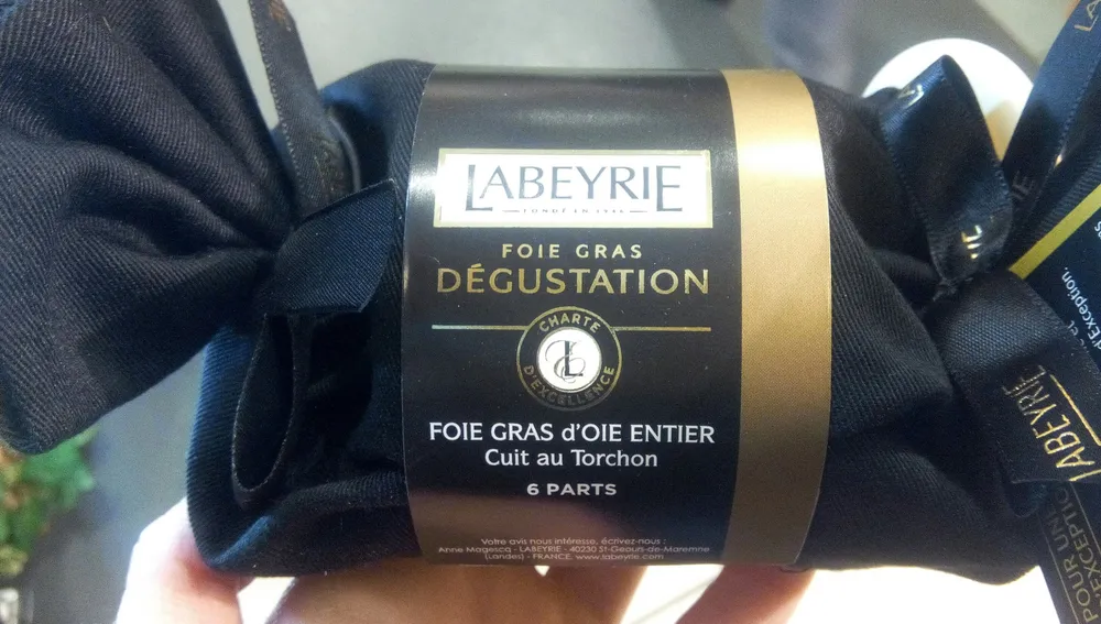 Foie gras d'oie entier