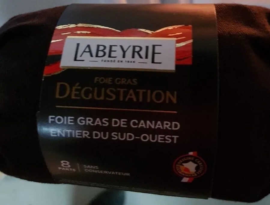 Foie gras dégustation