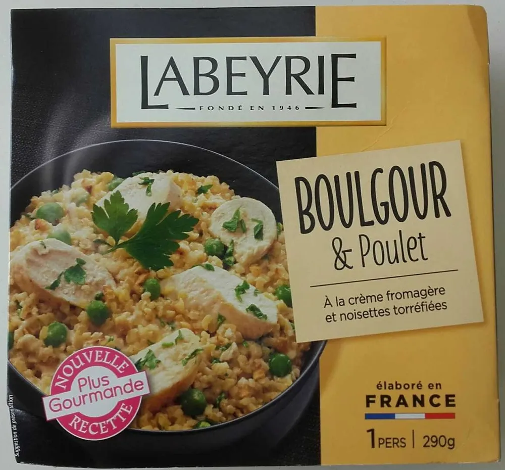 Boulgour et poulet