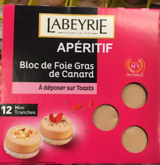 Apéritif Bloc de Foie Gras de Canard
