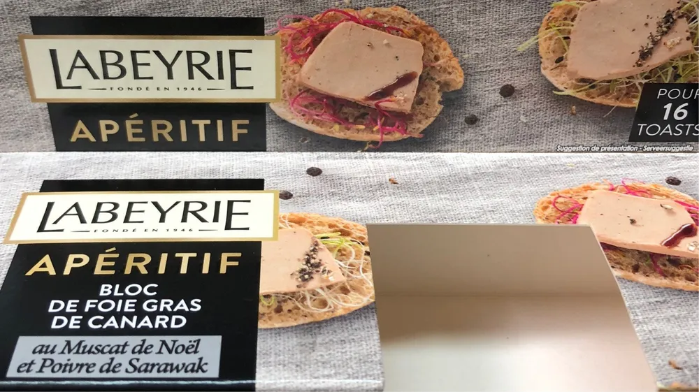 Bloc de foie gras de canard