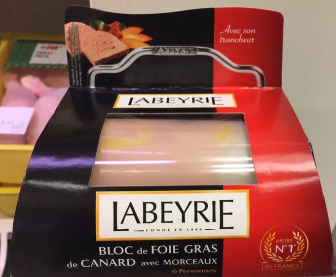 Bloc de Foie Gras de Canard avec Morceaux