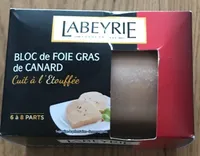 Bloc de foie gras de canard cuit à l'étouffée