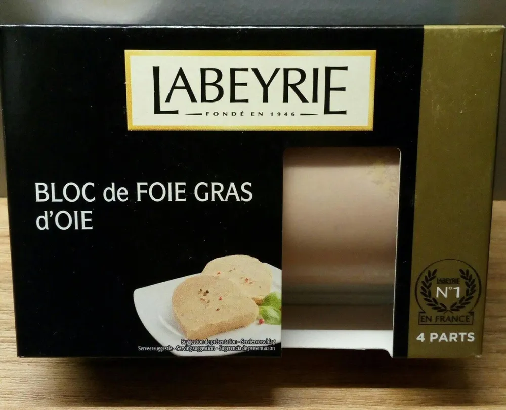 Bloc de foie gras d oie