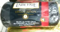Bloc de foie gras de canard du Sud-Ouest avec morceaux
