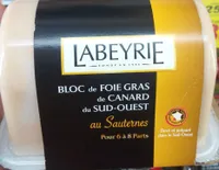 Bloc de foie gras de canard du Sud-Ouest au Sauternes