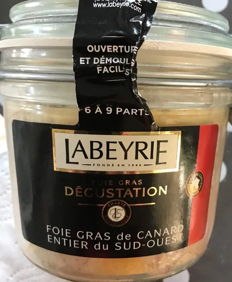 Foie gras dégustation