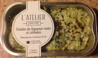 Gratin de legumes verts et cereales