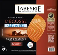 SAUMON ATLANTIQUE ÉCOSSE AU BOIS DE CHÊNE -25%SEL
