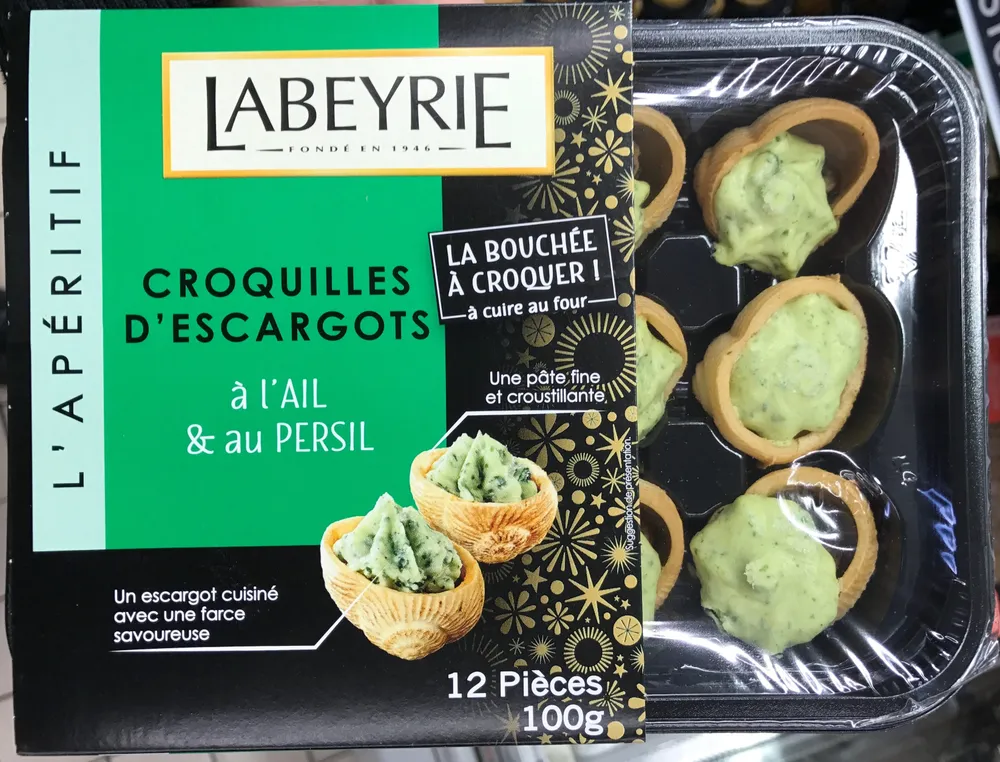 L'Apéritif Croquilles d'Escargots à l'Ail & au Persil