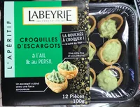 L'Apéritif Croquilles d'Escargots à l'Ail & au Persil