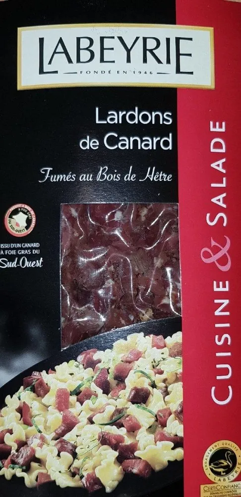 Lardons de canard Fumés