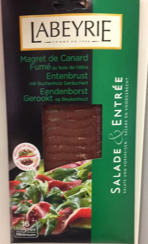 Magret de Canard Fumé au Bois de Hêtre