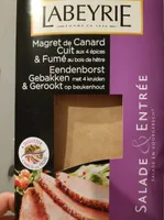 Magret de canard cuit aux 4 épices