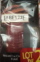 Magrets de canard fumé