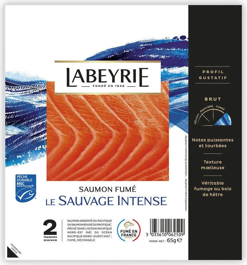 Saumon Fume Sauvage Intense