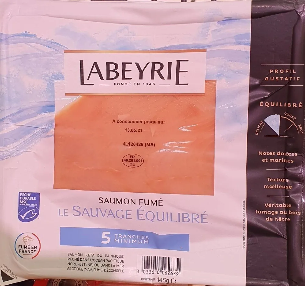 Saumon équilibré