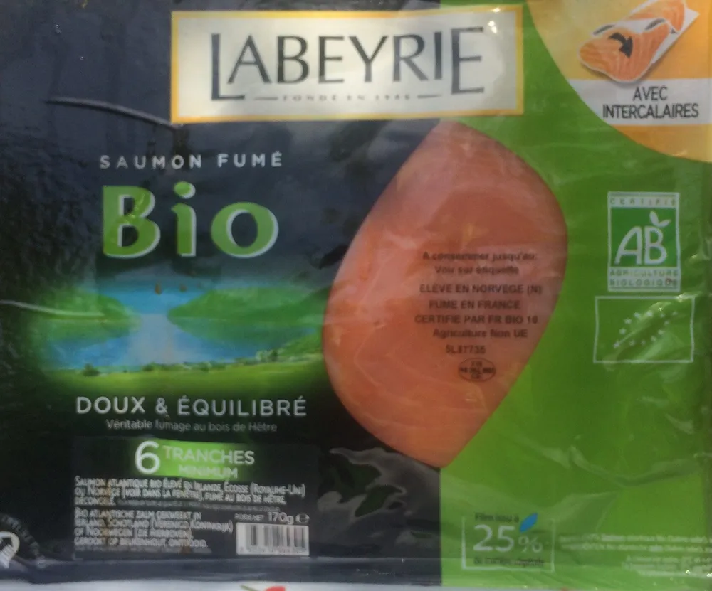 Saumon fumé BIO