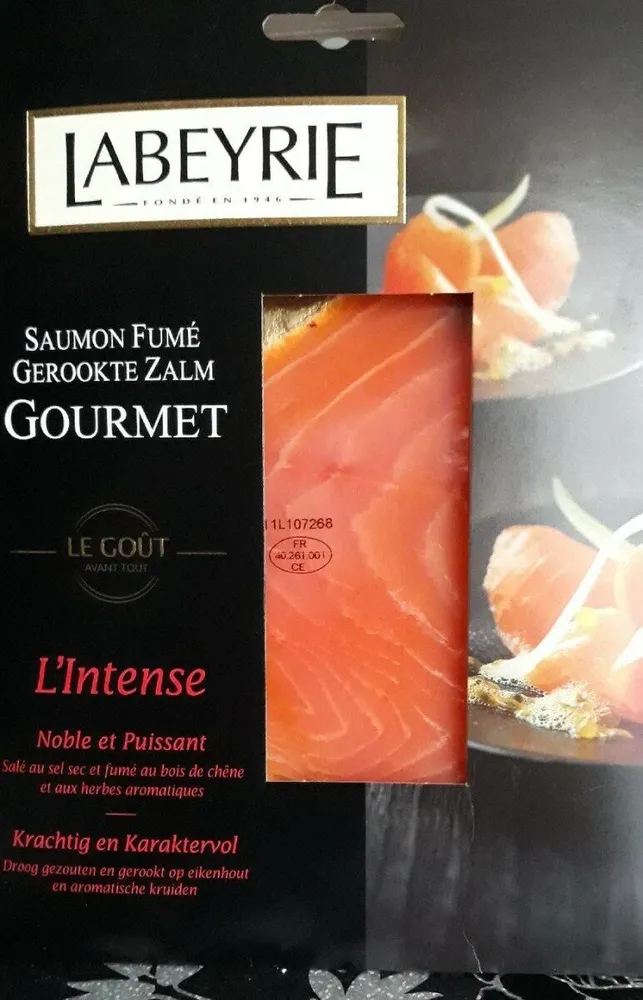 Gourmet saumon fumé
