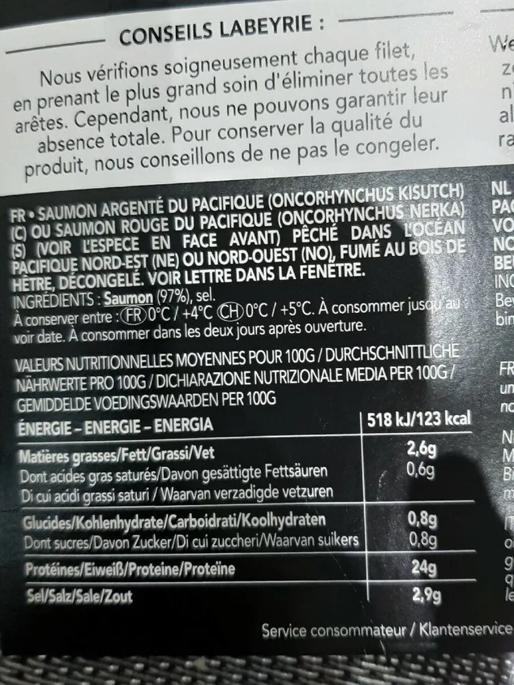 Saumon sauvage