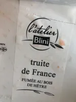 Truite de france fumee