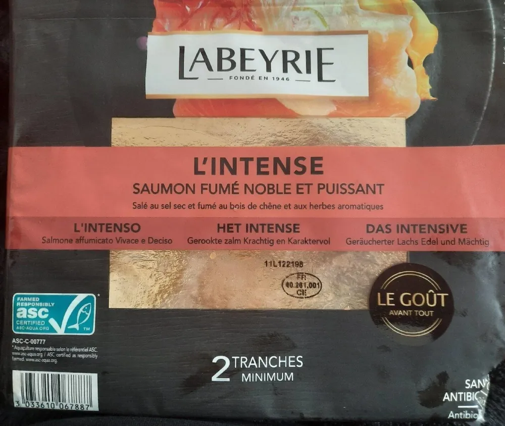 Saumon fumé noble et puissant