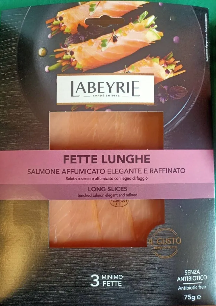 Salmone affumicato Fette Lunghe