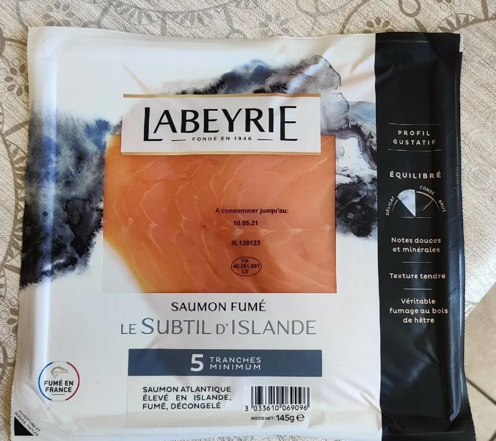 Saumon fumé, Le Subtil d'Islande