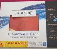 Saumon fumé Le sauvage intense