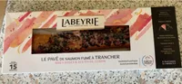 Le pavé de saumon fumé à trancher - baies roses & zestes de citron