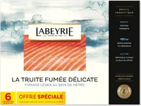 TRUITE DE MER FUMAGE LÉGER AU BOIS DE HÊTRE