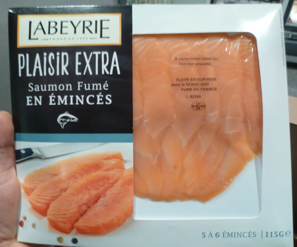 Plaisir Extra - Saumon Fumé en Émincés