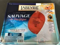 SAUMON SAUVAGE DU PACIFIQUE FUME AU BOIS DE HÊTRE
