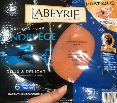Saumon fumé Norvège
