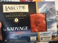 Saumon fumé le sauvage du Pacifique