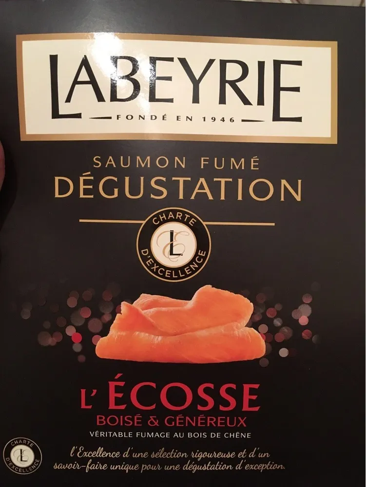 Saumon fumé degustation