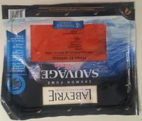 Saumon fumé sauvage d'Alaska, ferme et intense