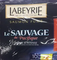 Saumon fume le sauvage du Pacifique