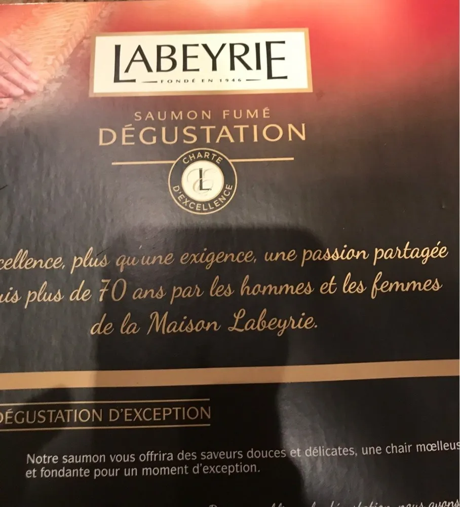 Saumon fumé dégustation