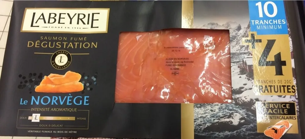 Saumon fume le norvege
